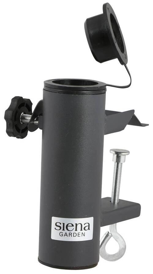 Schirmständer Metall Für Dm 3,2-4,8cm - Anthrazit, KONVENTIONELL, Metall - Siena Garden