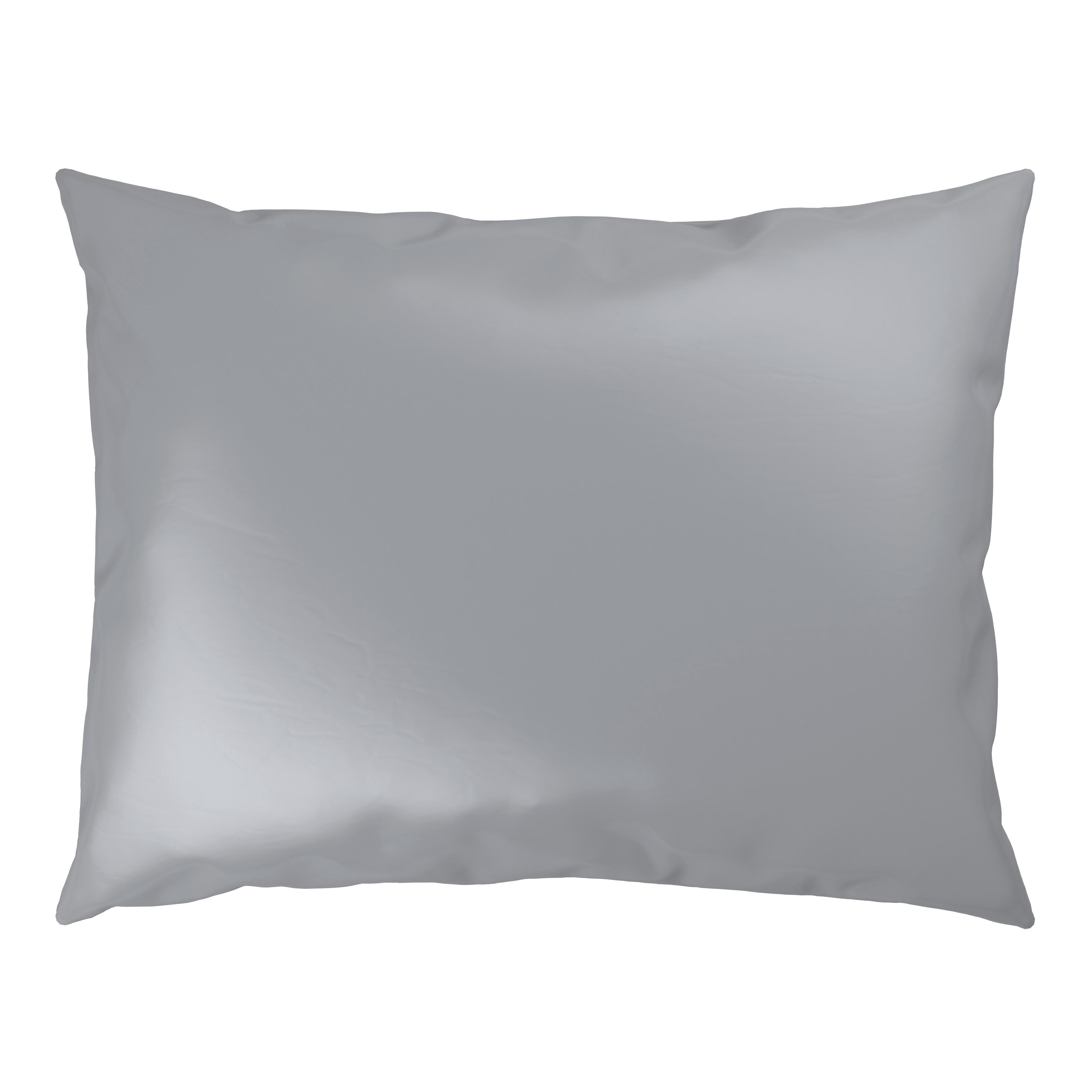 POTAH NA POLŠTÁŘ XENIA UNI - barvy stříbra, Moderní, textil (40/60cm) - Premium Living