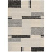 Webteppich Palazzo Bloc Grau 80x150 cm - Grau, Design, Textil (80/150cm) - Novel