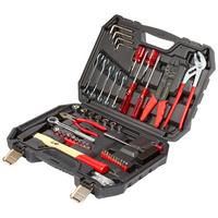 Werkzeugset Hugo 100-Tlg. Im Koffer, Grau/Schwarz - Rot/Schwarz, Basics, Holz/Kunststoff (39,2/27,8/8,7cm) - Homezone