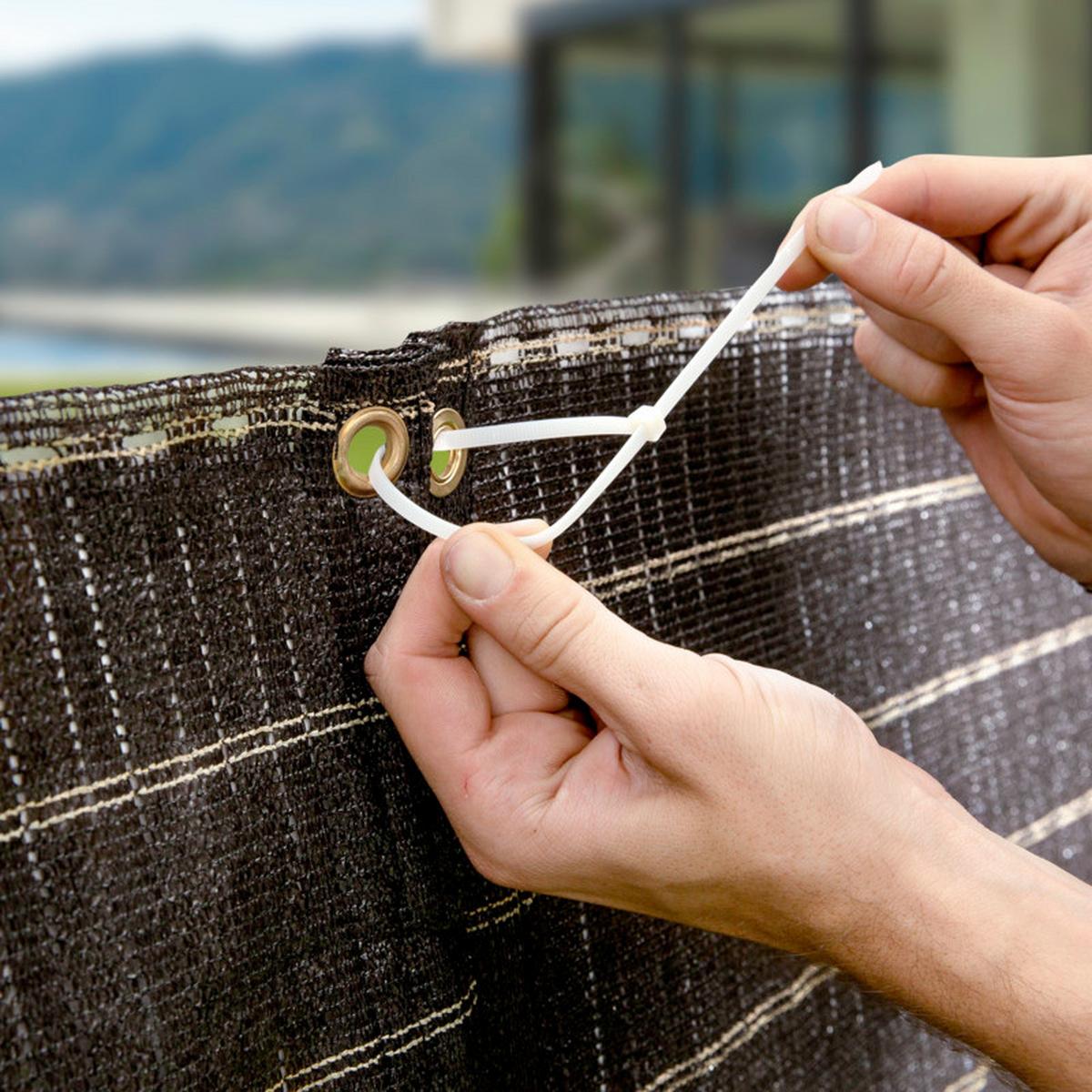 Sichtschutz Madagaskar Kakaofarben Bh 300 X 150 cm - Braun, Basics, Kunststoff (300/150cm)