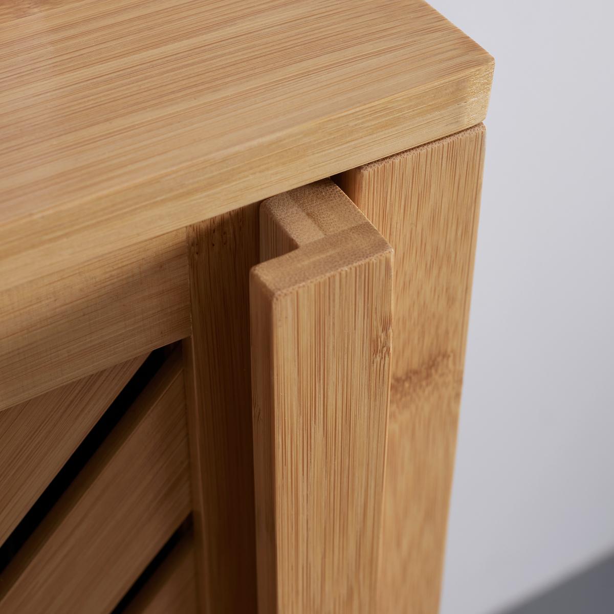 Regál do koupelny BONNY přírodní barvy - přírodní barvy, Moderní, přírodní materiály (35/85/36cm) - P & B
