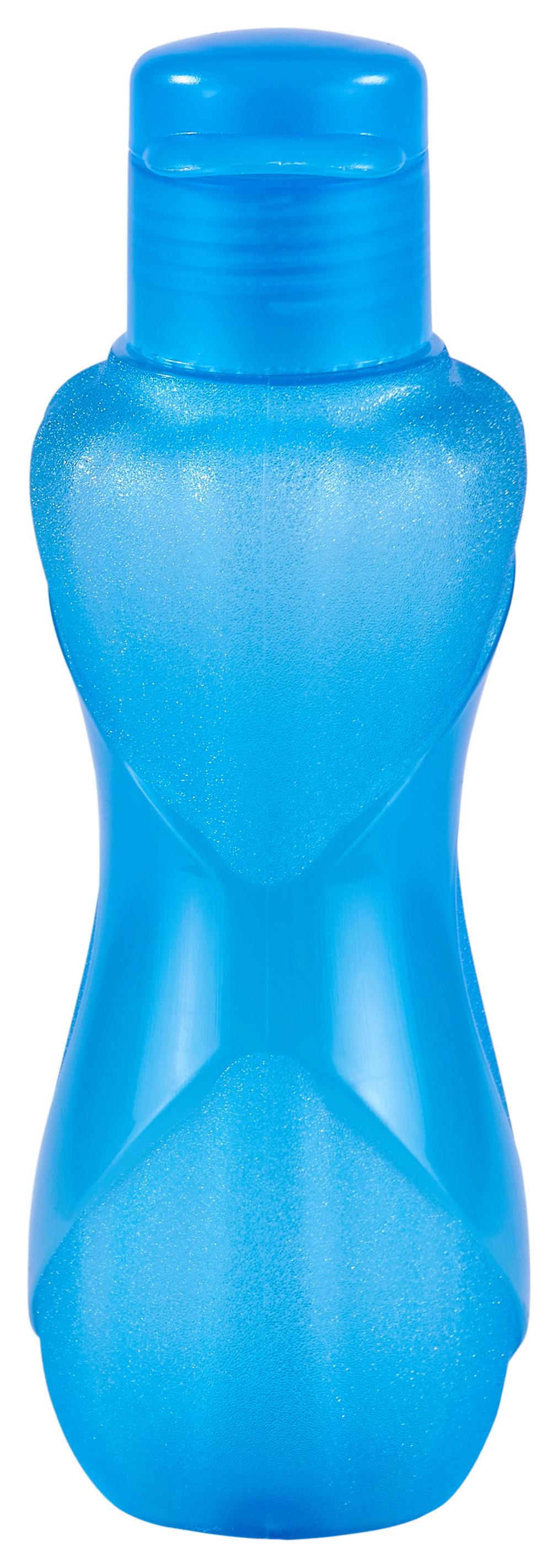 Trinkflasche 0,5 L Bobby Blau D/H: ca. 7,6/21,8 cm - Blau, MODERN, Kunststoff (7,6/21,8cm) - Luca Bessoni