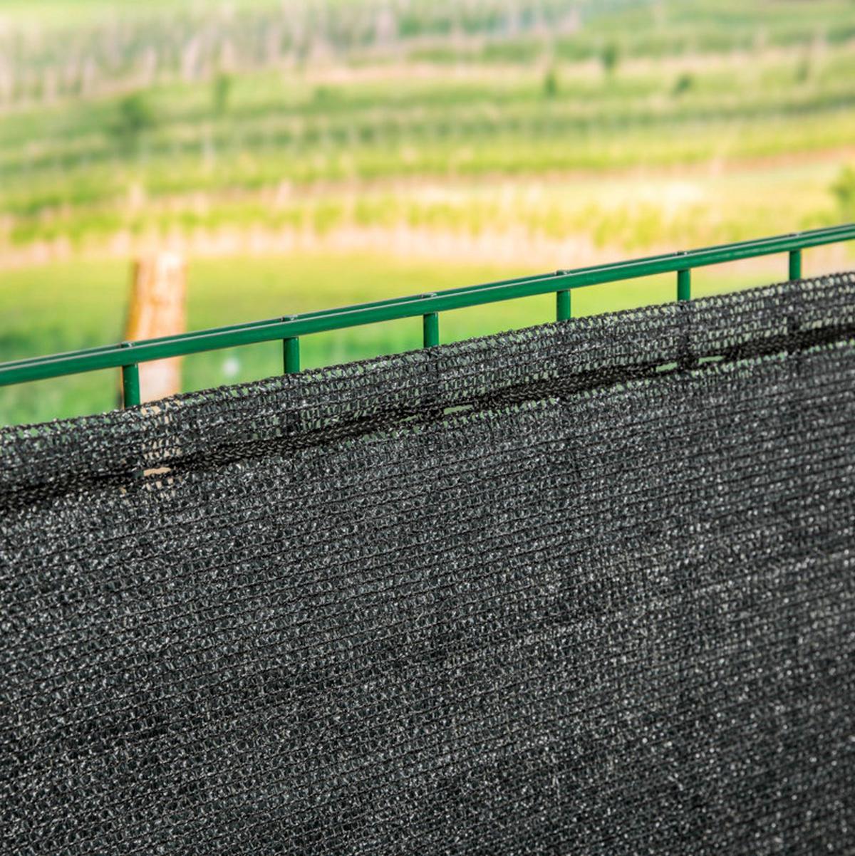 Sichtschutz Zaunblende Screenex Classic - Anthrazit, Basics, Kunststoff (500/100cm) - Windhager