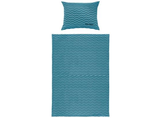 Bettwäsche Bruno Banani - Petrol, Textil - Bruno Banani Bettwäsche Bruno Banani - Petrol, Textil - Bruno Banani