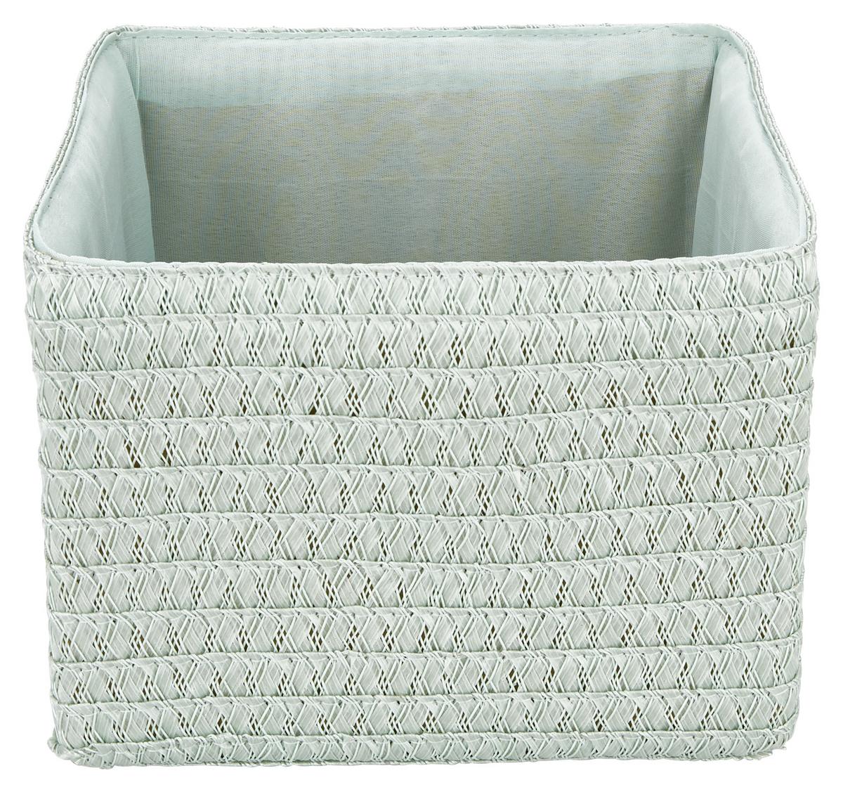 Polckosár Ingetraud - mentazöld, Romantik / Landhaus, műanyag/textil - James Wood