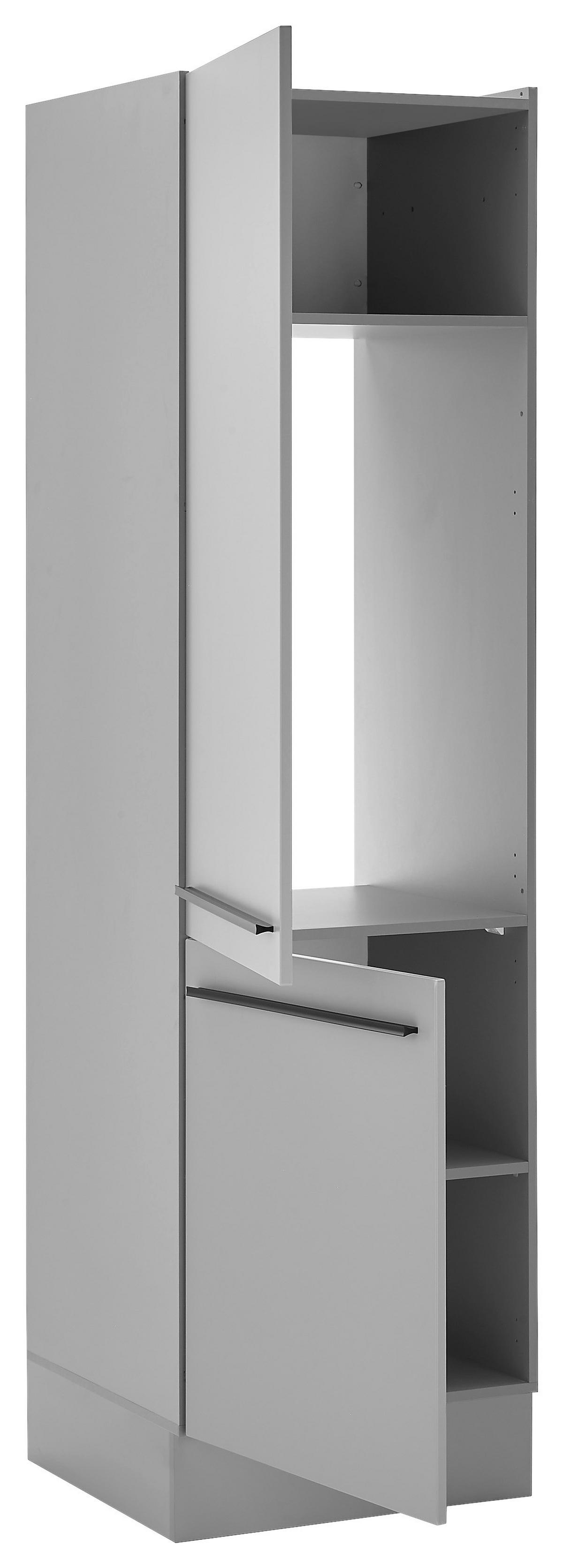 SKŘÍŇKA NA SPOTŘEBIČE DENVER - šedá/černá, Design, kompozitní dřevo/plast (60/211/57cm) - MID.YOU