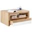 Couchtisch mit 2 Schubladen Kashmir New Wotan Eiche Dekor - Eichefarben/Weiß, MODERN, Holzwerkstoff (100/50/69cm) - James Wood Couchtisch mit 2 Schubladen Kashmir New Wotan Eiche Dekor - Eichefarben/Weiß, MODERN, Holzwerkstoff (100/50/69cm) - James Wood