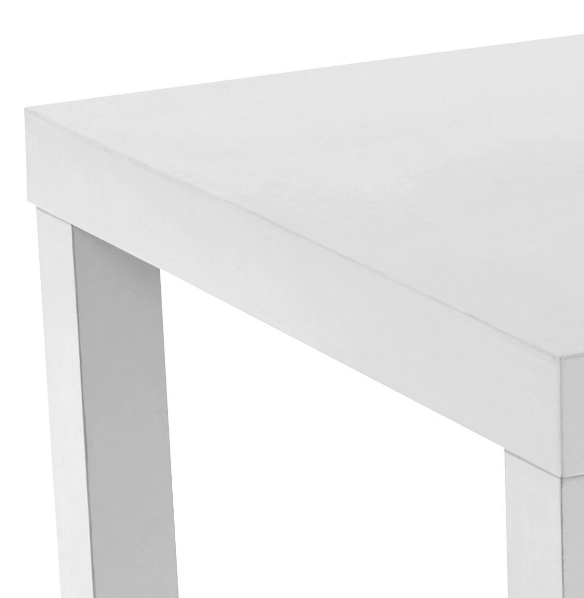 Dohányzóasztal Nora - fehér, Modern, faalapú anyag (55/42/55cm)