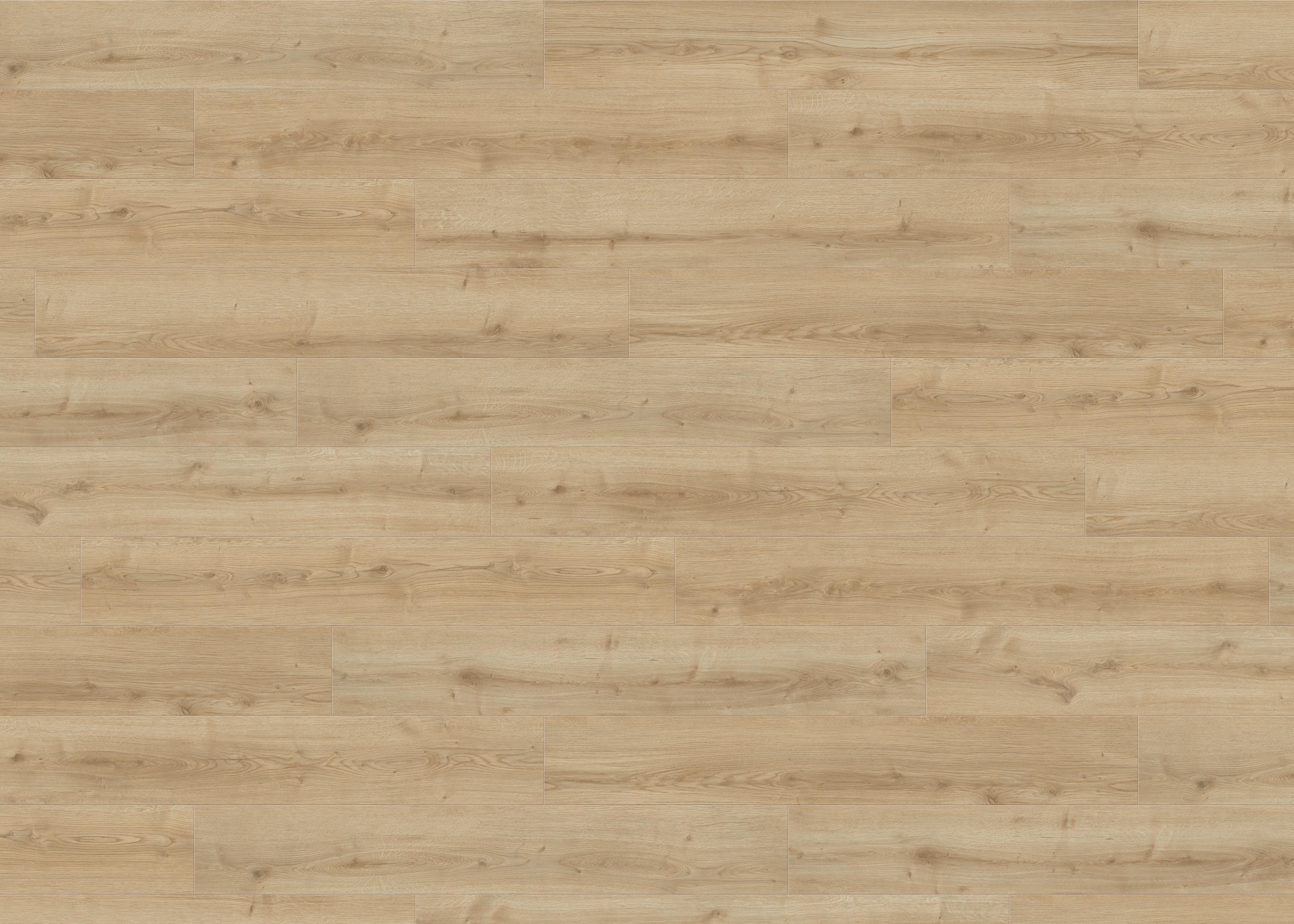 Designboden Hellbraun Landhausdiele Stärke 8mm - Hellbraun, Basics, Holzwerkstoff (19.3/128.2cm) - Living by HARO