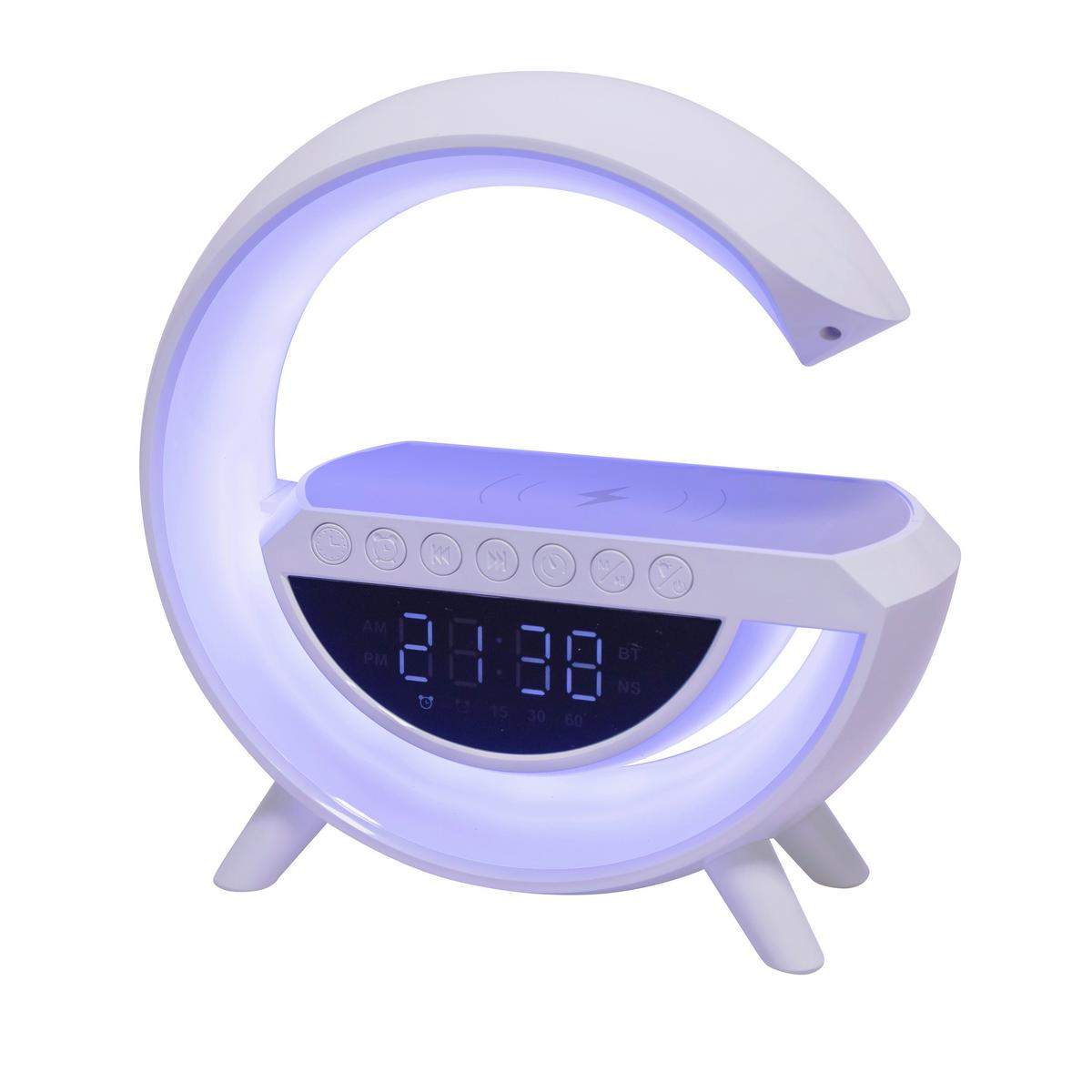LED-DEKOLEUCHTE CANEL - Weiß, Basics, Kunststoff (23/8/24cm) - Luca Bessoni