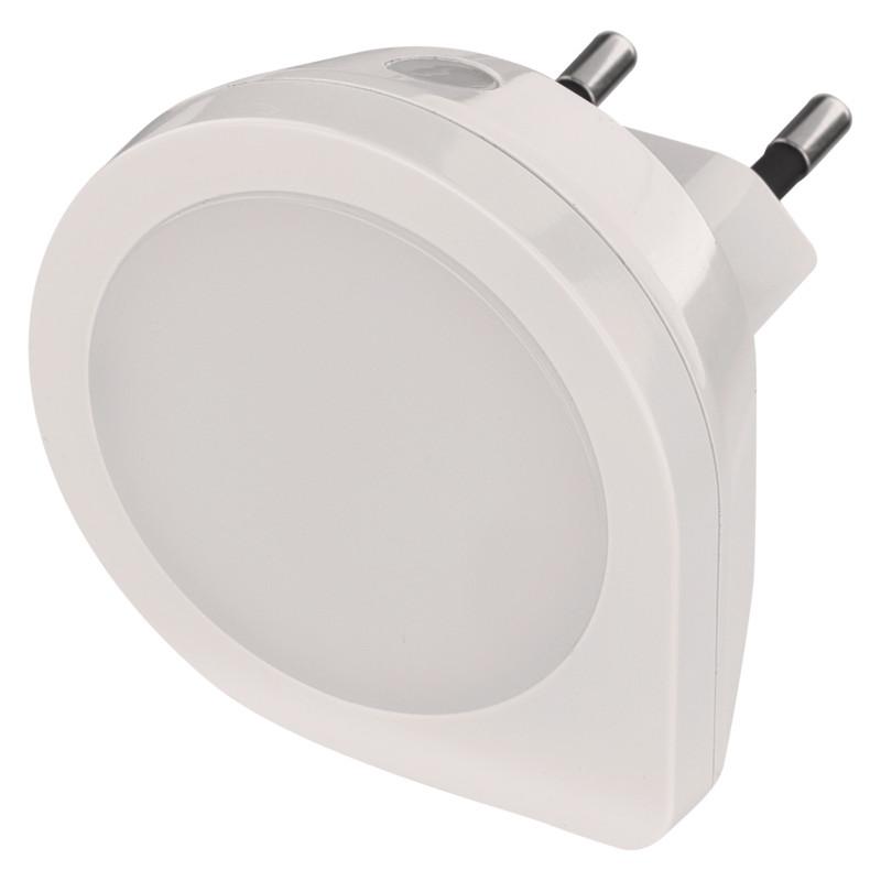 Éjjeli Lámpa Led-Es - fehér, Basics, műanyag (11/16/6cm)