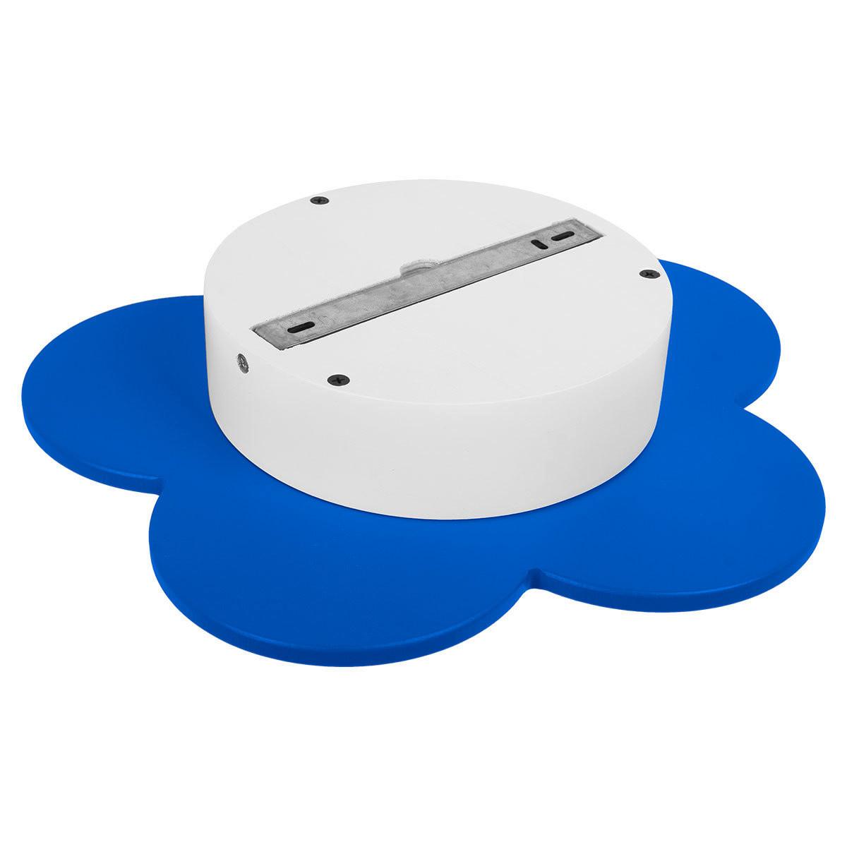 Kinderdeckenleuchte 2044108 Fiore - Dunkelblau - Dunkelblau, Basics, Holzwerkstoff/Kunststoff (33/20cm)