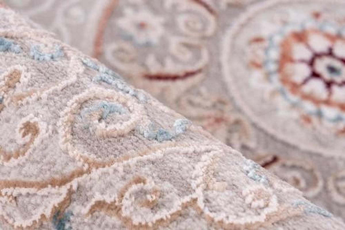 Webteppich Grau/Rosa Akropolis 160x230 cm - Rosa/Grau, Design, Textil (160/230cm) - Kayoom