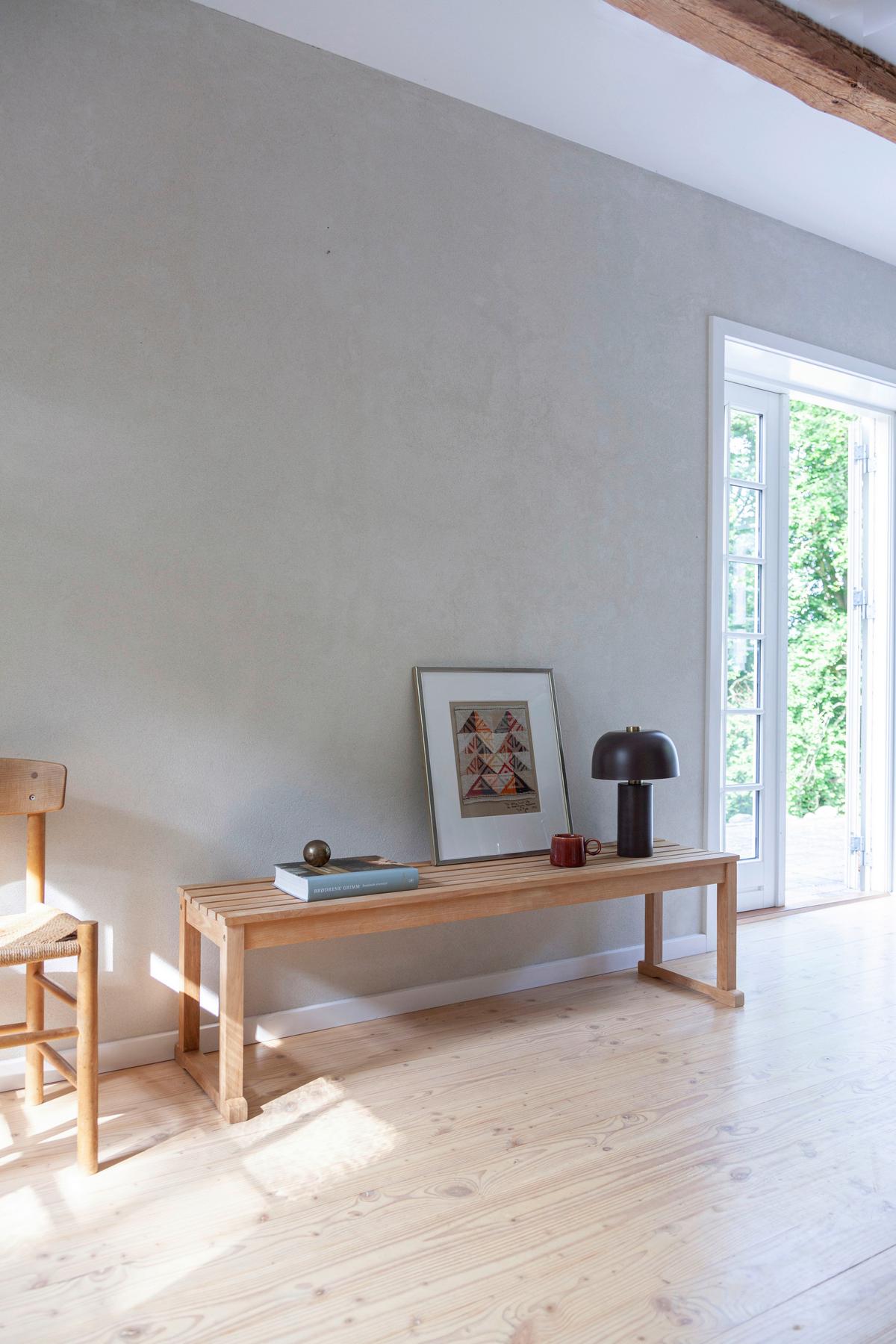 Sitzbank Vega - Teakfarben, KONVENTIONELL, Holz (150/43/40cm) - MID.YOU