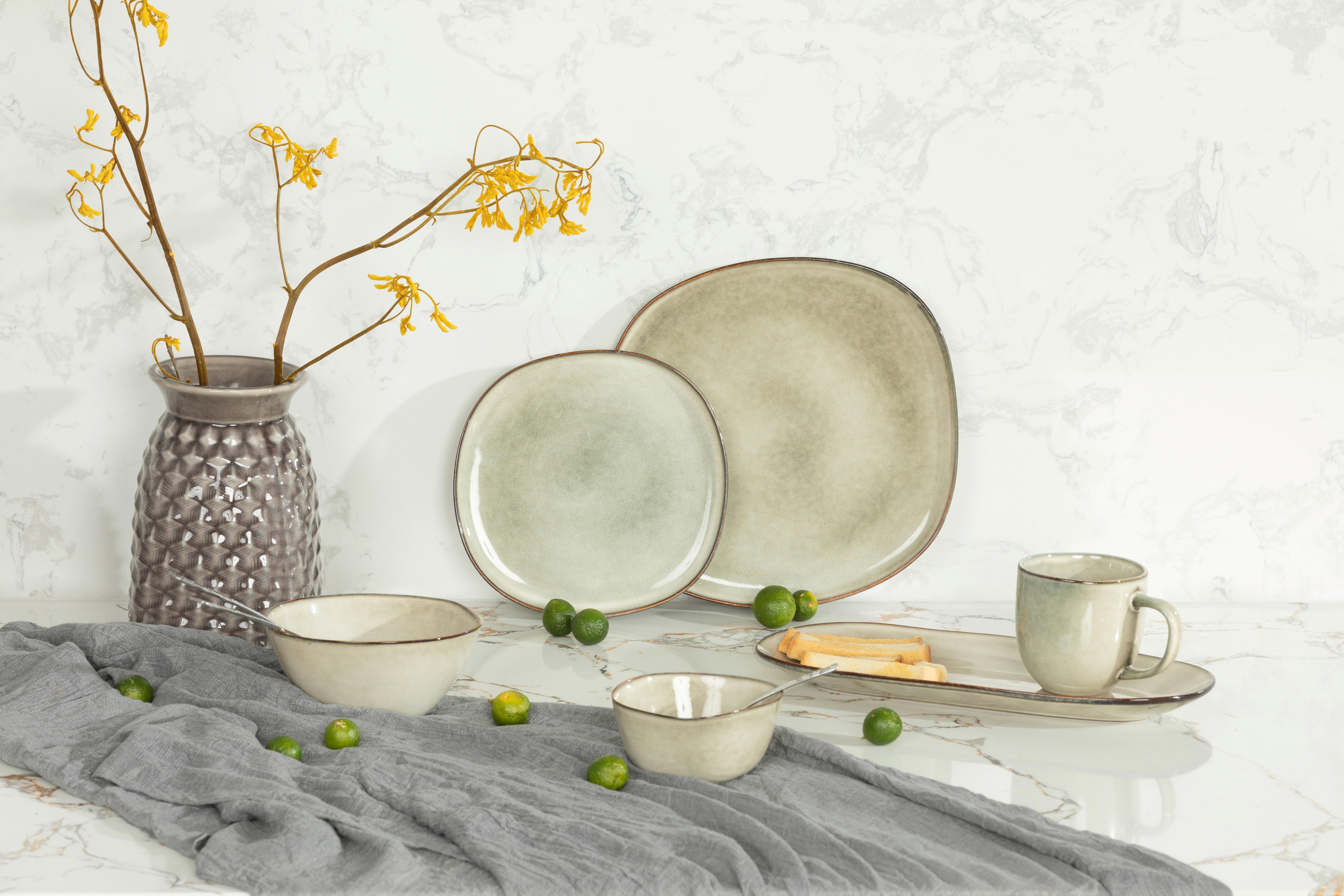 Müslischale Chloe - Grau, LIFESTYLE, Keramik (11/5,5cm) - James Wood