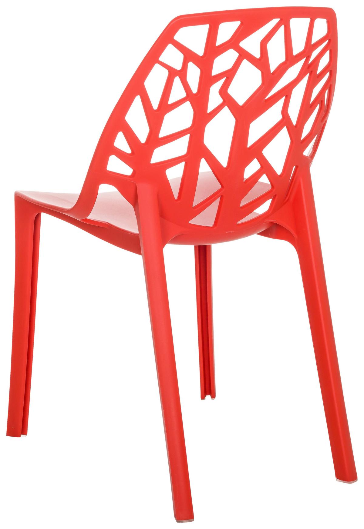Stuhl Artifo Tri - Rot, Basics, Kunststoff (47/80/56cm) - MID.YOU