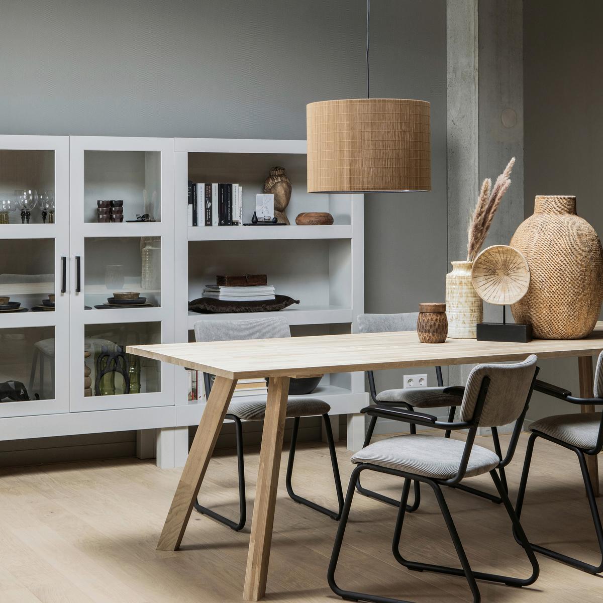 TISCHPLATTE Tablo Eichefarben L: 220cm - Eichefarben, MODERN, Holz (220/90/2,4cm) - Livetastic
