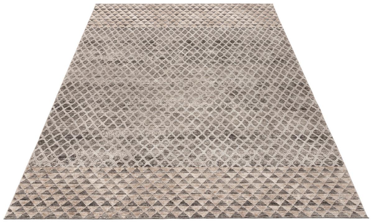 Webteppich My Bella - Grau, Design, Textil (160/230cm) - Obsession