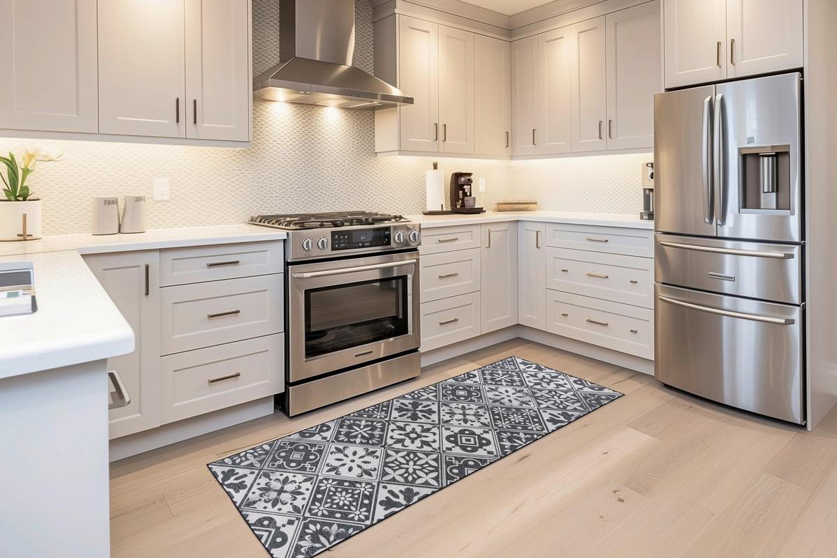 Flachwebteppich Grau, BxL: ca. 60x180 cm - Grau, Basics, Textil (60/180cm) - Kayoom