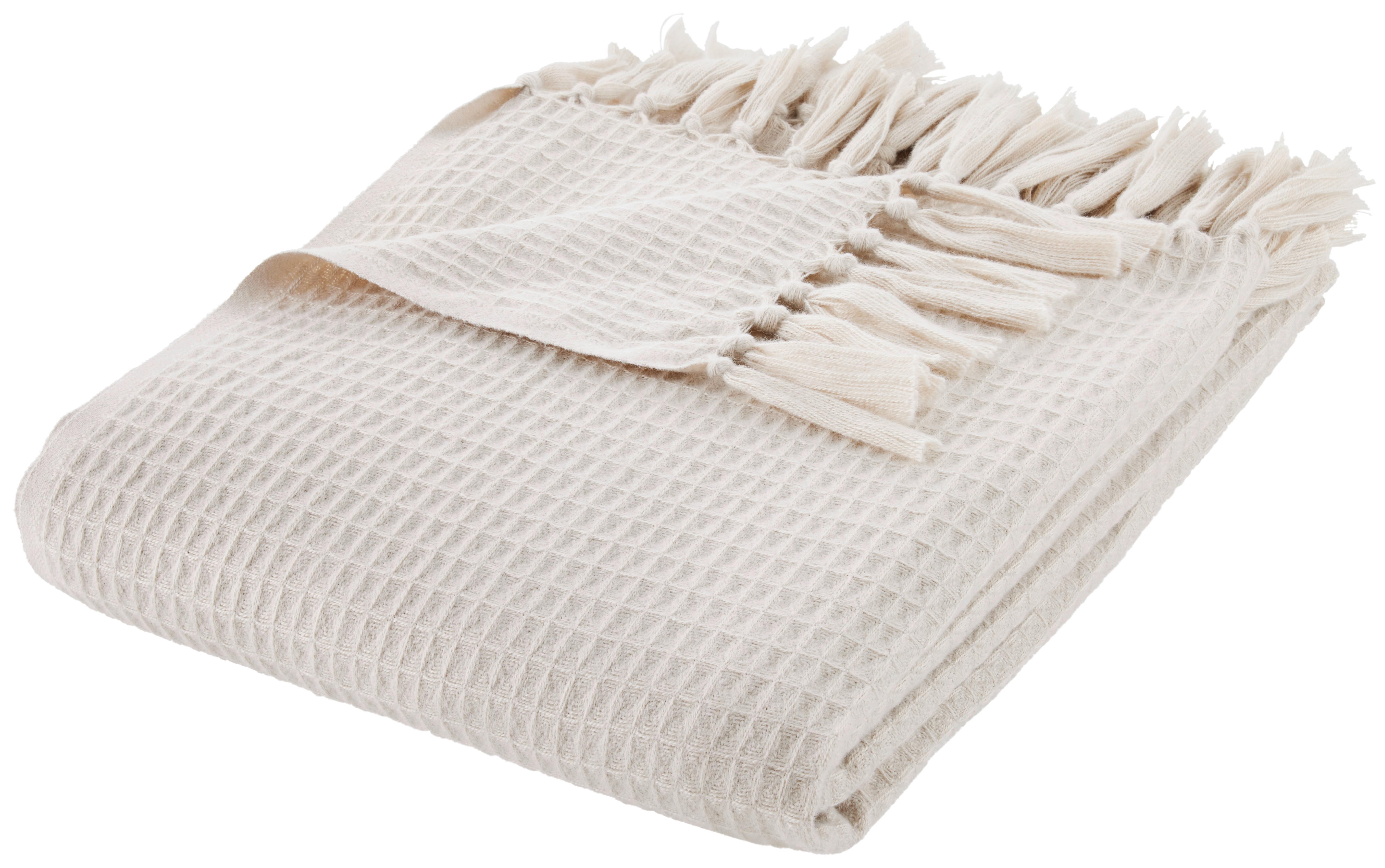 Deka Susa, 140/180cm, krémová - krémová, Moderní, textil (140/180cm) - Modern Living