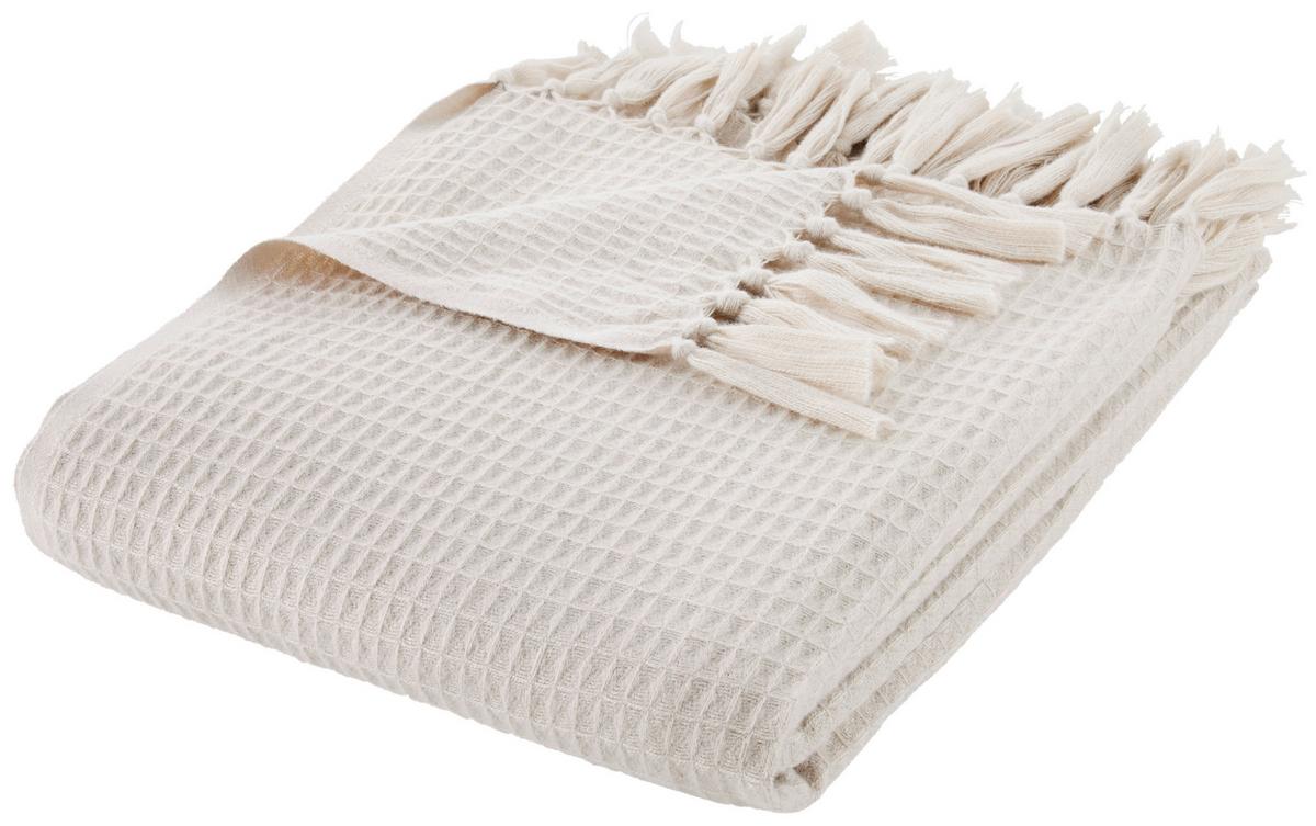 Deka Susa, 140/180cm, krémová - krémová, Moderní, textil (140/180cm) - Modern Living