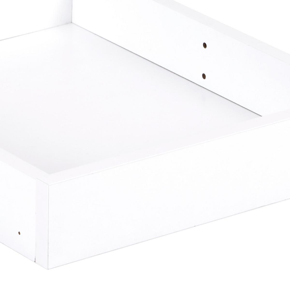 Schublade Unit, Weiß B: 42,4 cm, Vollauszug - Weiß, MODERN, Holzwerkstoff (42,4cm) - Ondega