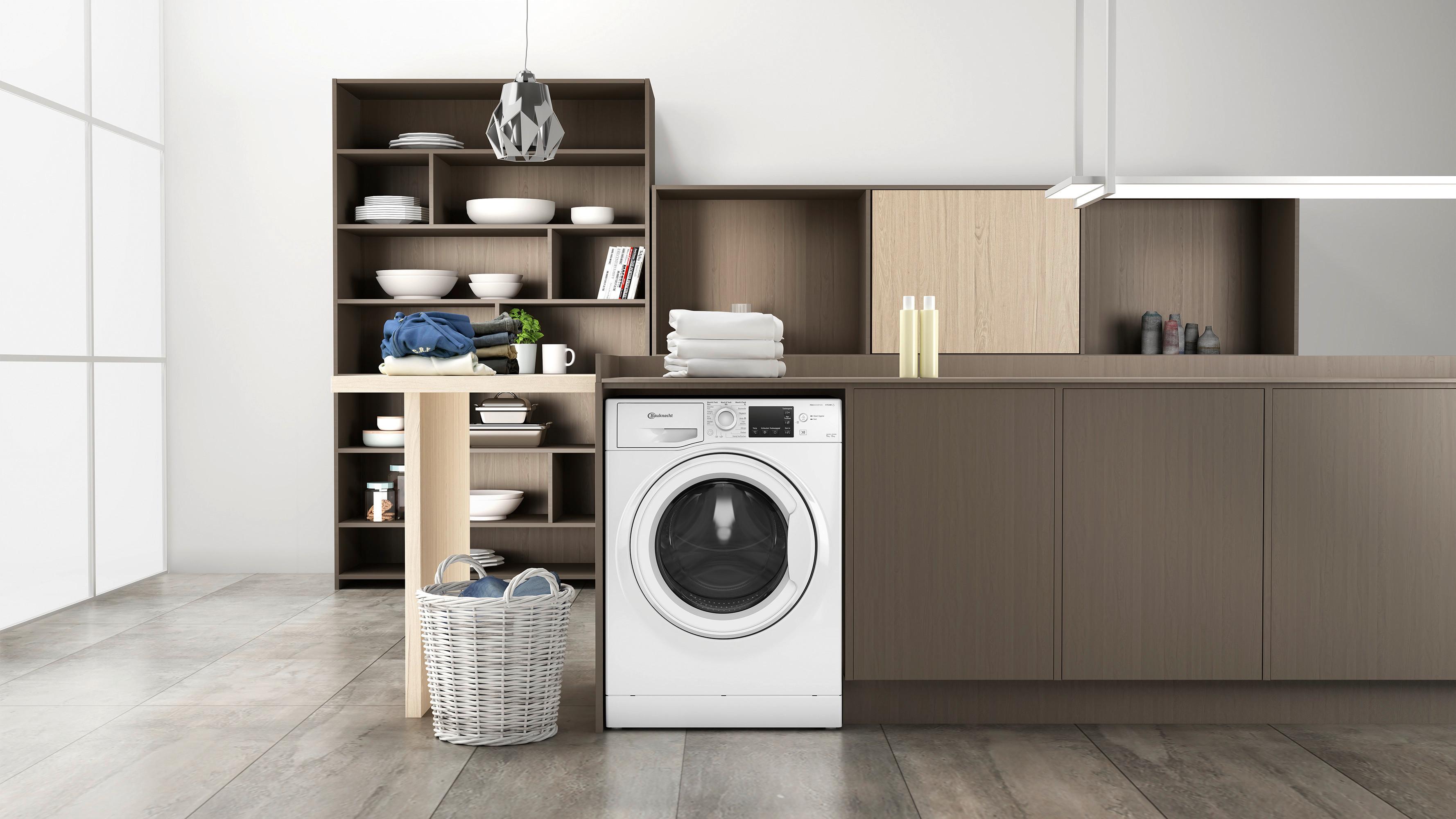 Waschtrockner Watk Pure 96 43 N - Weiß, Trend (59,5/85/54cm) - Bauknecht
