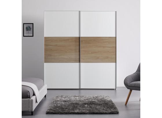 Schwebetürenschrank 200 cm Includo - Eichefarben/Weiß, MODERN, Holzwerkstoff (200/222/68cm) Schwebetürenschrank 200 cm Includo - Eichefarben/Weiß, MODERN, Holzwerkstoff (200/222/68cm)