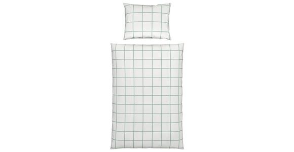 Bettwäsche Naomi - Mintgrün, KONVENTIONELL, Textil (140/200cm) - Ondega