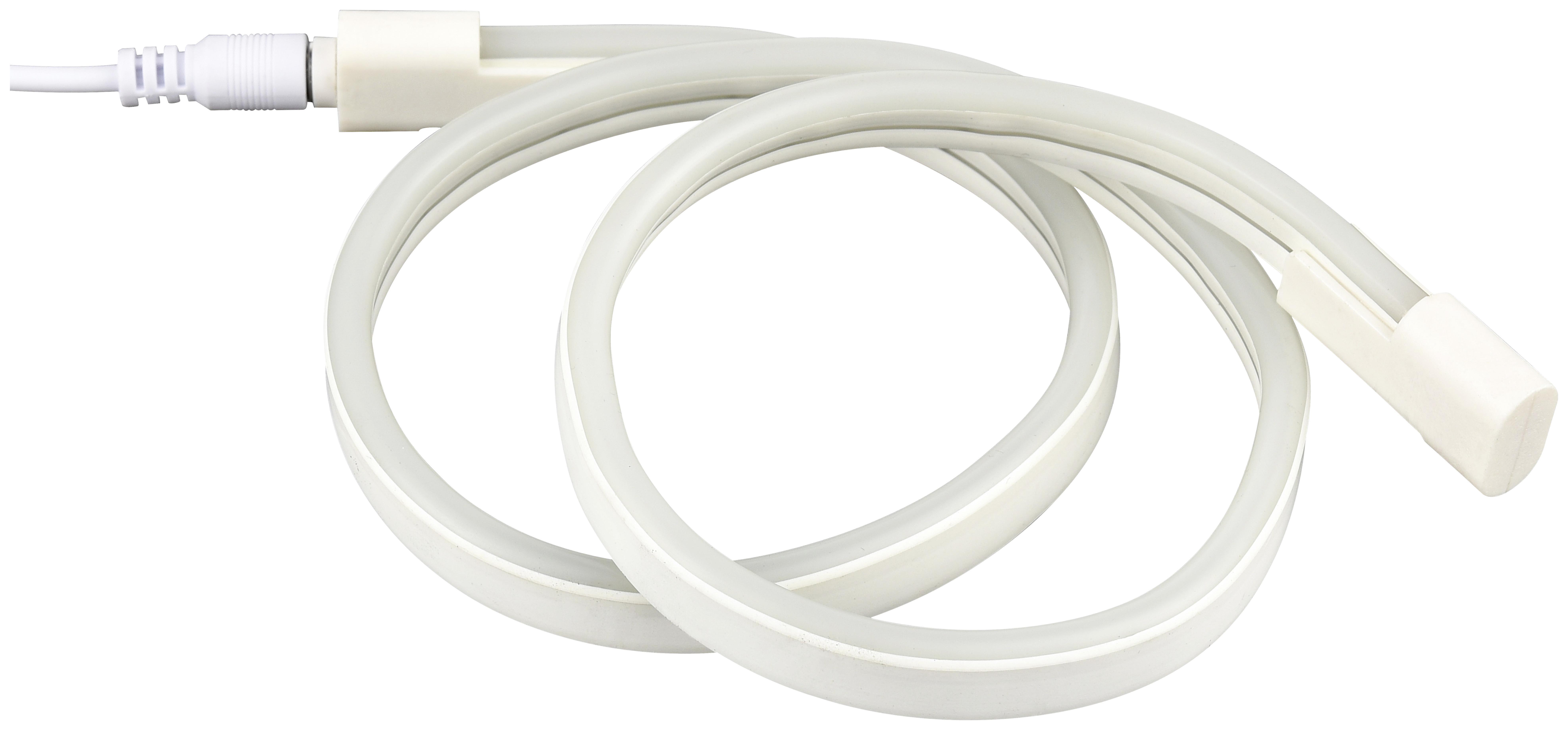 DEKORAČNÍ LED SVÍTIDLO PALO - bílá, Lifestyle, plast (30cm) - Modern Living