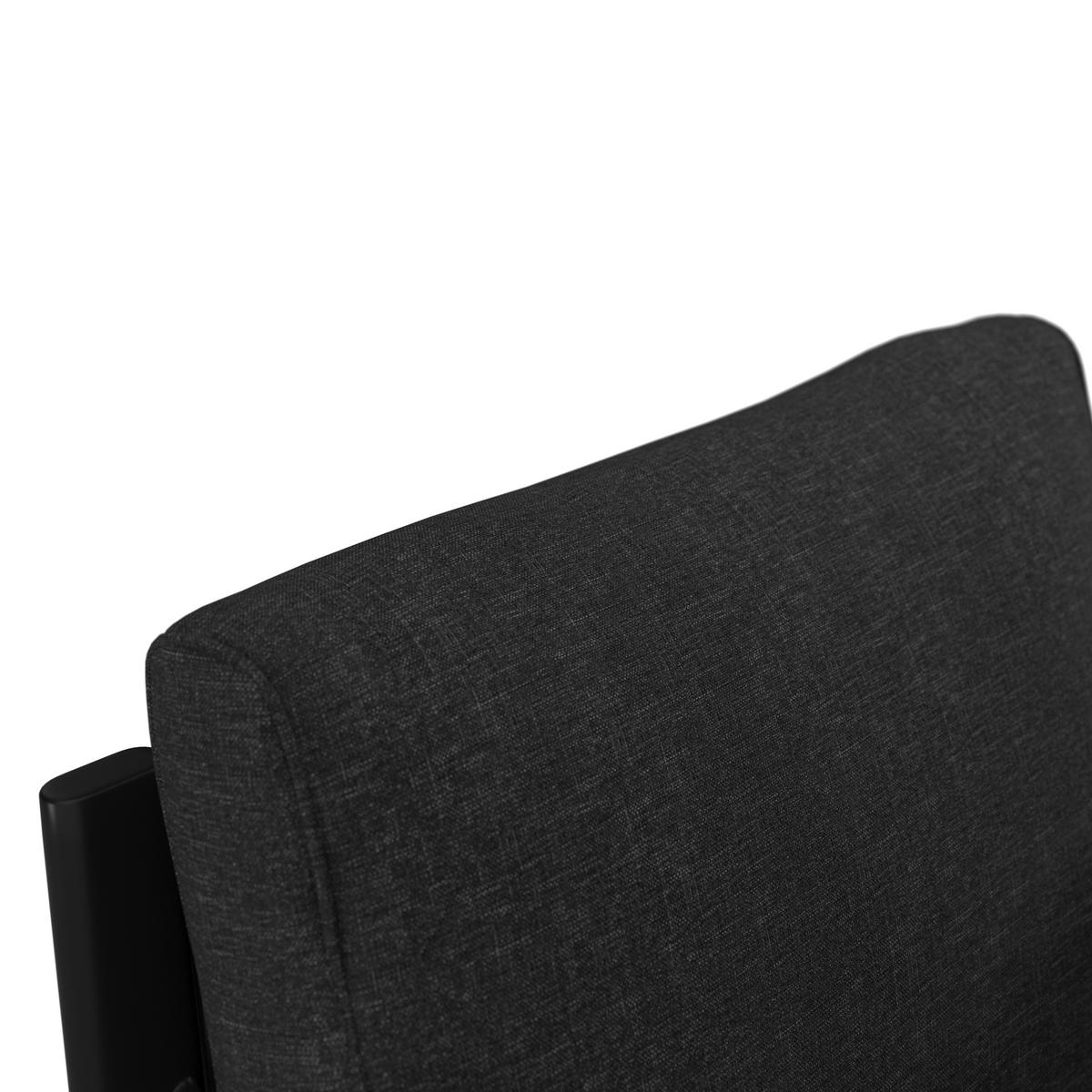 JEDÁLENSKÁ TERASOVÁ SÚPRAVA ELISA - čierna/sivá, Modern, kov/textil (238/74/75cm) - Bessagi Garden