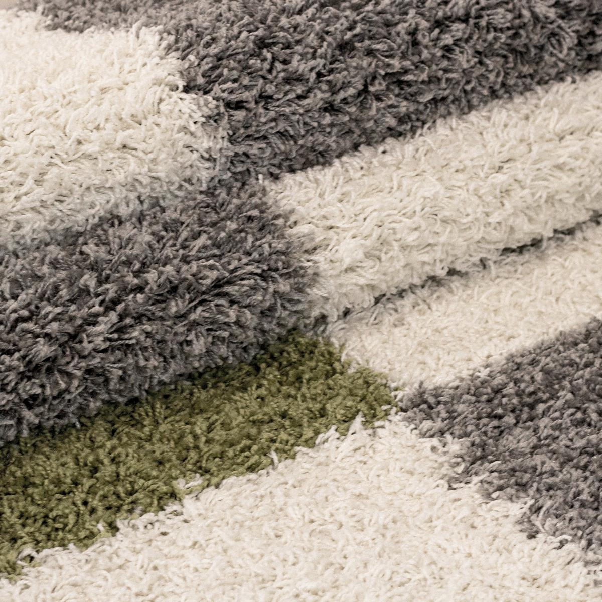 Hochflor Teppich Grün Gala 240x340 cm - Grün, Design, Textil (240/340cm)