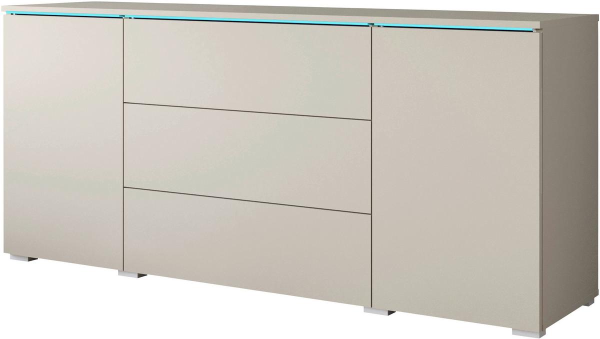 Sideboard Vera 150 Kaschmir-Beige B: 150 Cm - Kaschmir/Beige, Trend, Holzwerkstoff (150/67,9/39,5cm)