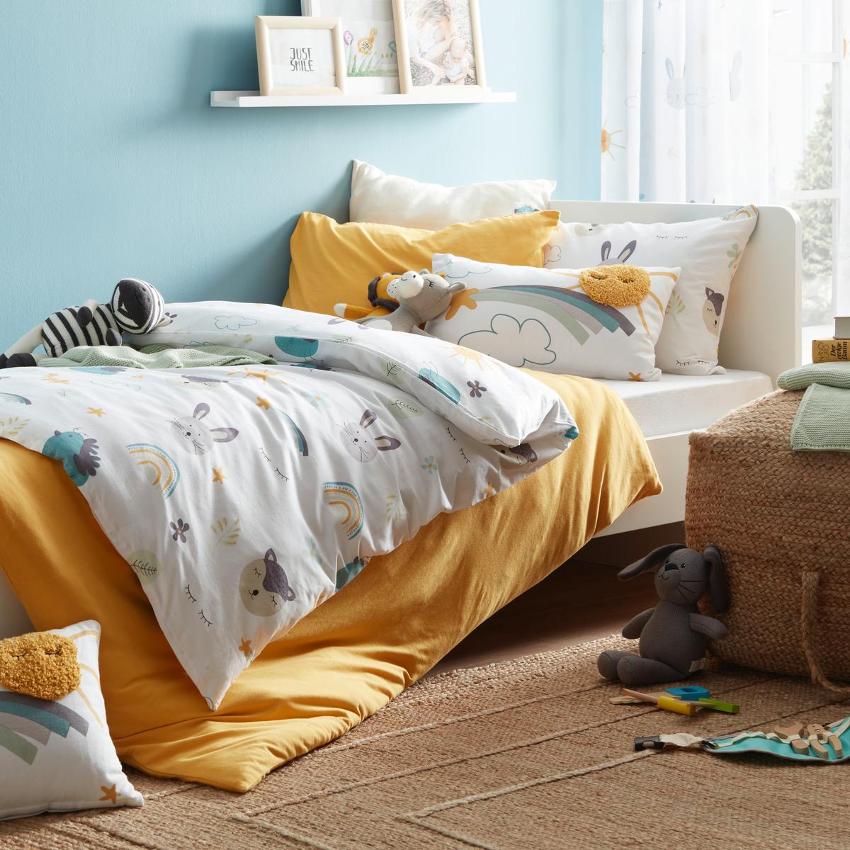 DĚTSKÉ POVLEČENÍ Toni, 100/135cm, žlutá - žlutá, Moderní, textil (100/135cm) - Modern Living