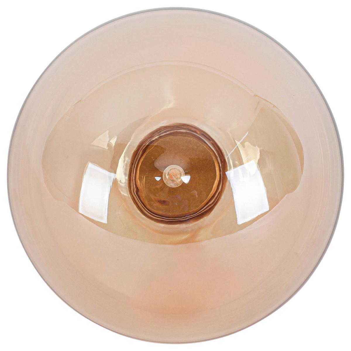 LED ŽIAROVKA C82222MM - jantárová, Konventionell, kov/sklo (12,5/16,6cm) - Modern Living