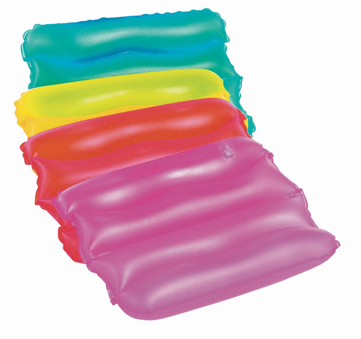 Aufblasbares Luftkissen Evelin Farbl. Sort. BxL: ca. 38x25 cm - Blau/Pink, KONVENTIONELL, Kunststoff (38/25/5cm) - Bestway