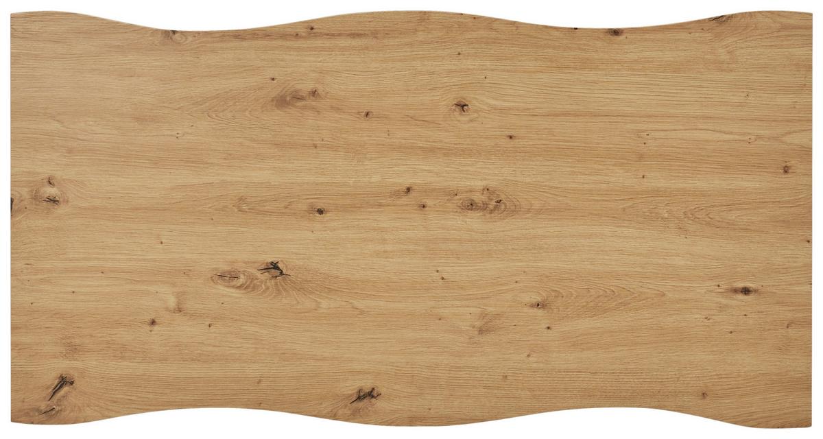 Barový stůl Stuard 1, š: 115 cm - černá/přírodní barvy, Moderní, kov/kompozitní dřevo (115/108/60cm) - Mömax