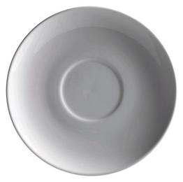 Set aus 6 Kaffeetassen mit Untertassen in Weiß Set aus 6 Kaffeetassen mit Untertassen in Weiß