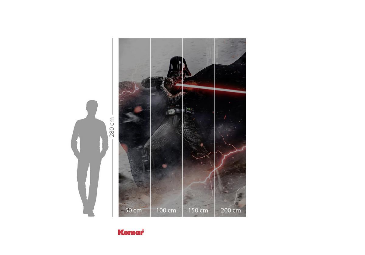 Fototapete Star Wars Vader Dark Forces - Multicolor, Trend, Textil (200/280cm)