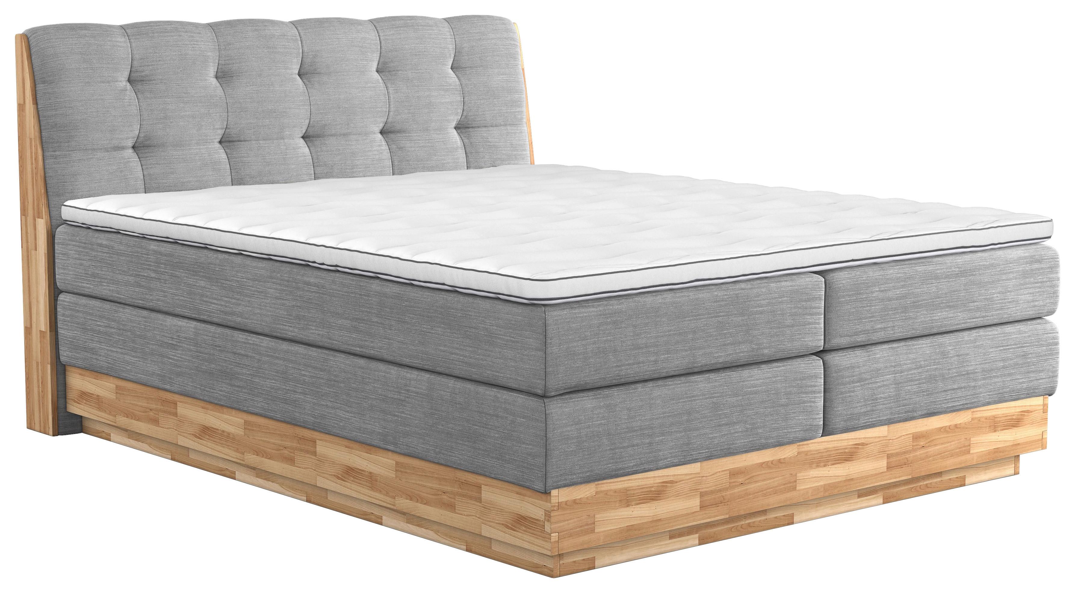Boxspringbett mit Topper & Bettkasten 200x200 Melissa