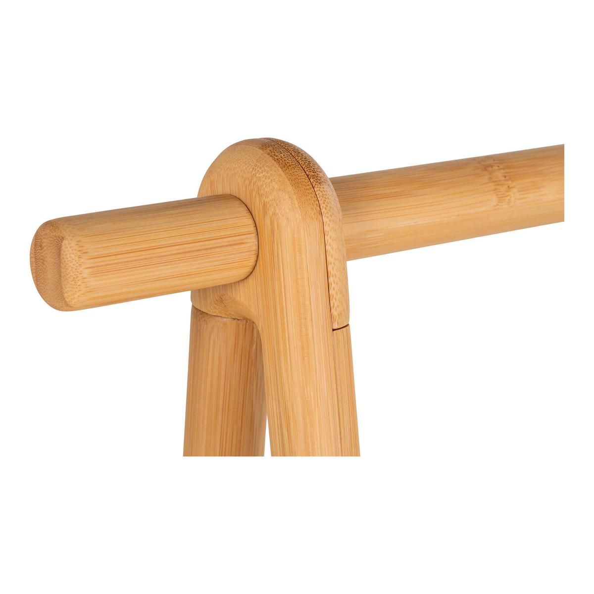 Kleiderstange Manaus Naturfarben B: 104cm - Naturfarben, Design, Holz (104/164/46cm) - MID.YOU