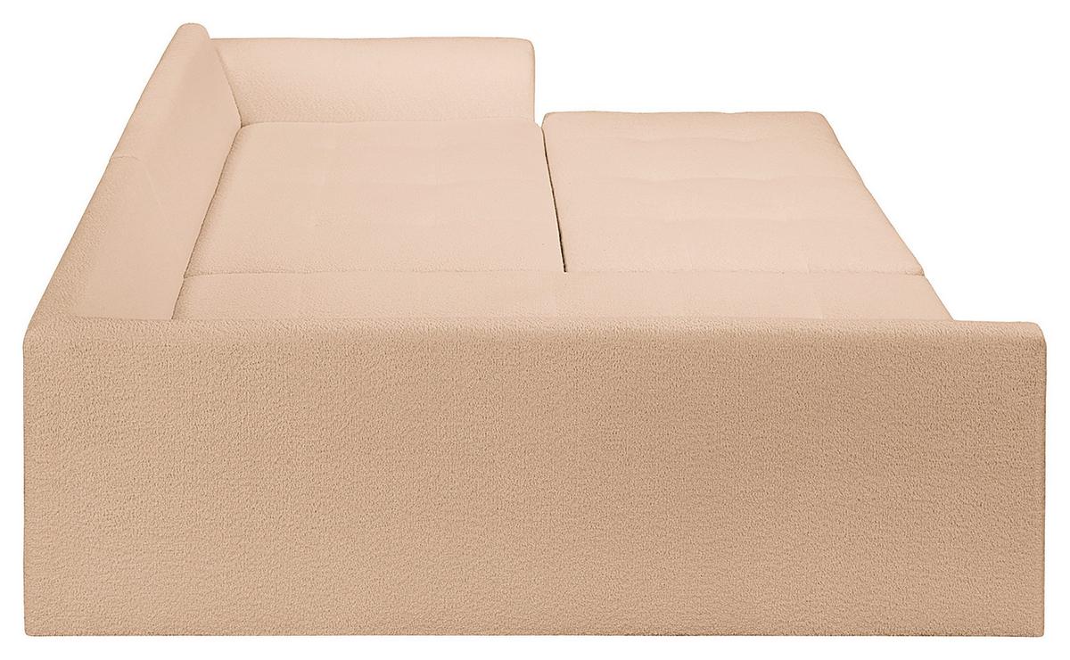 Ecksofa Ariella Beige S: 161x231 cm - Beige/Naturfarben, Design, Textil (161/231cm) - Livetastic