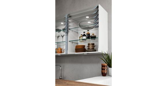 Einbauküche Luxor Frei Planbar Modern, grifflos - Schwarz/Grau, MODERN, Holzwerkstoff - Vertico