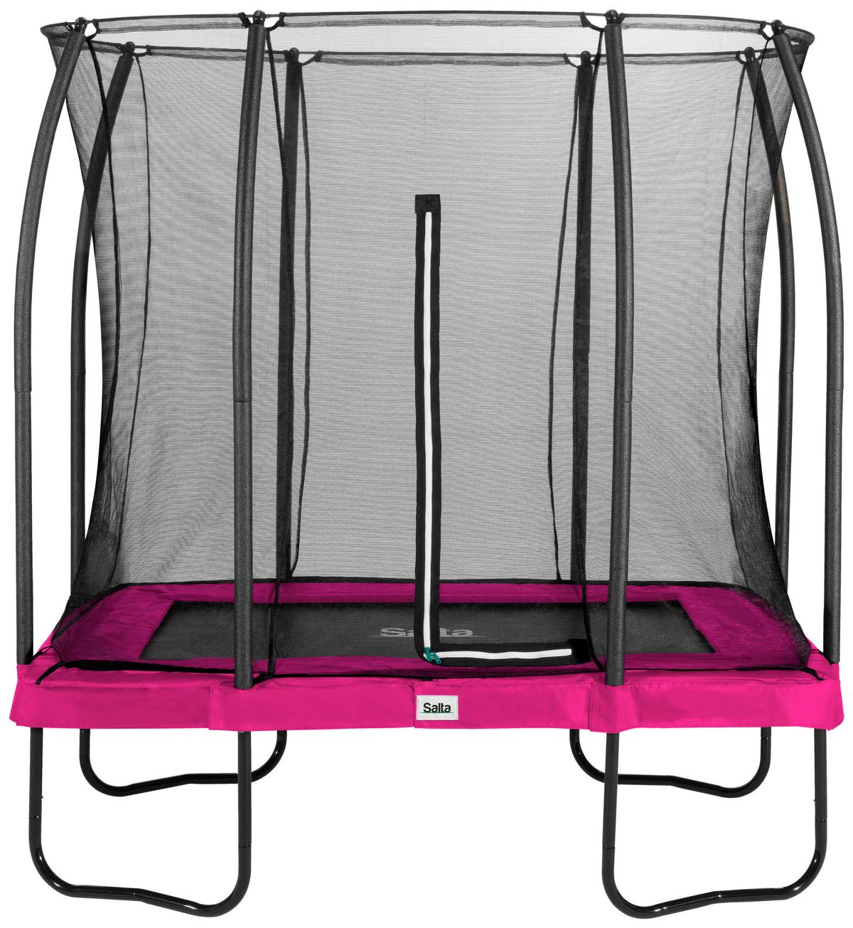 Trampolin 5091p - Pink, Basics, Metall (153/214cm) - Salta