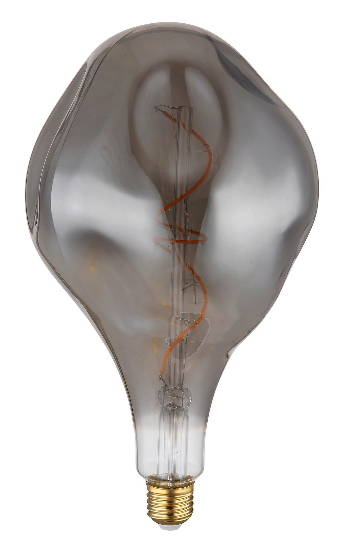 Deko-Leuchtmittel 11536s - Messingfarben, Basics, Glas/Metall (16,5/28cm) - Globo