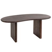 Schreibtisch Dunkelbraun L: 180 Cm - Dunkelbraun, Design, Holz (180/90/75cm) - MID.YOU