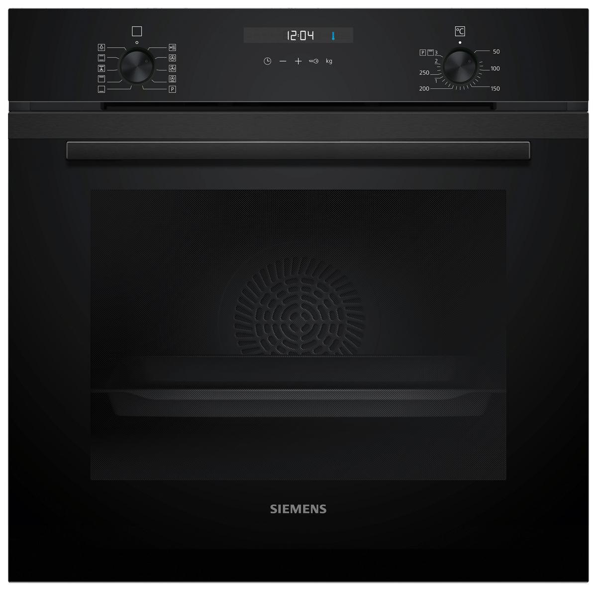 Einbaubackofen Hb237gbb3 - Schwarz, Basics, Glas/Metall (59,5/59,4/54,8cm) - Siemens