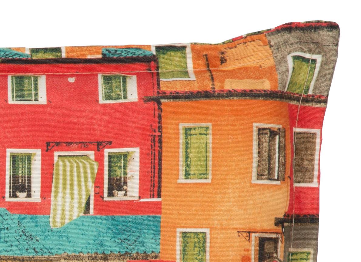 Bunte Sesselauflage für Niedriglehner