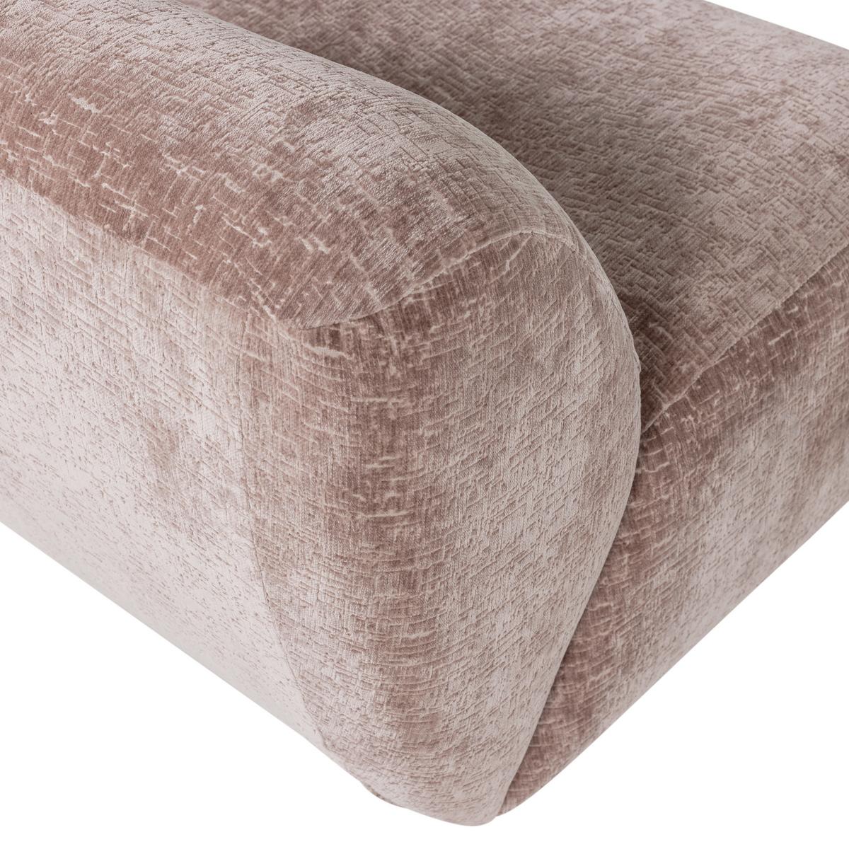 SESSEL Nomu Hellrosa B: 76cm - Hellrosa, MODERN, Textil (76/74/92cm) - Livetastic